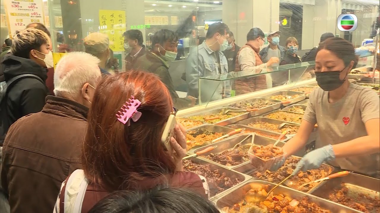 東張西望｜停晚市｜個個外賣拍烏蠅｜點解呢間大排長龍幾粒鐘咁奇異｜兩餸飯｜外賣