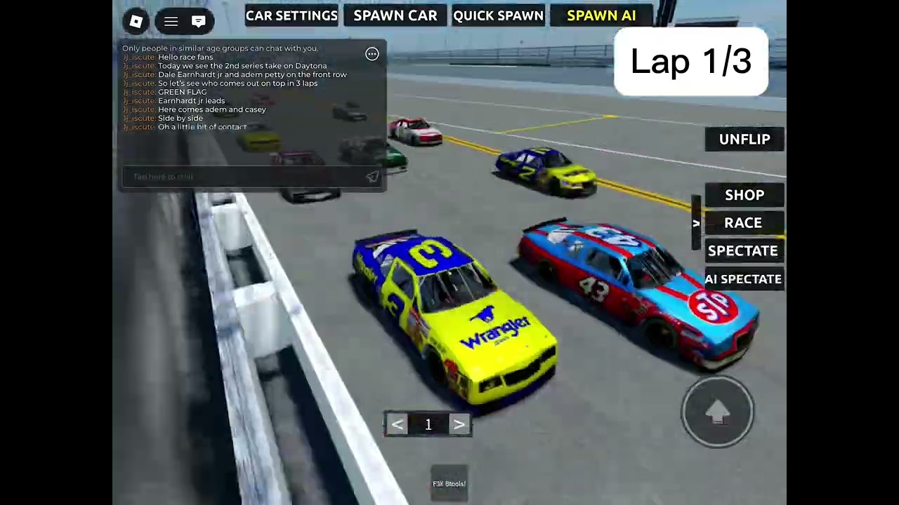 The nike development series race 1