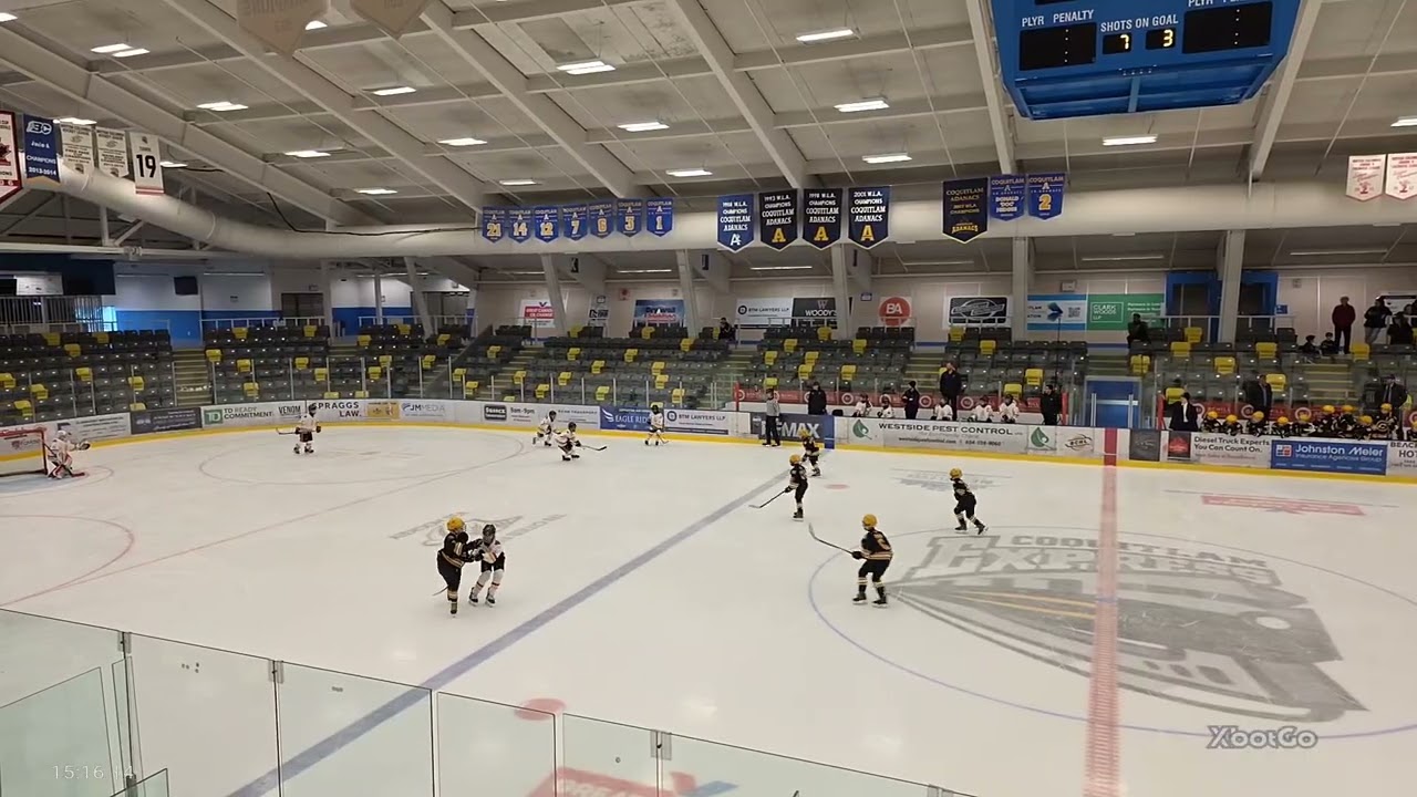 Sunday February 8th, 2026 U11A1 Regular season (1/2 3rd missing due to low battery)