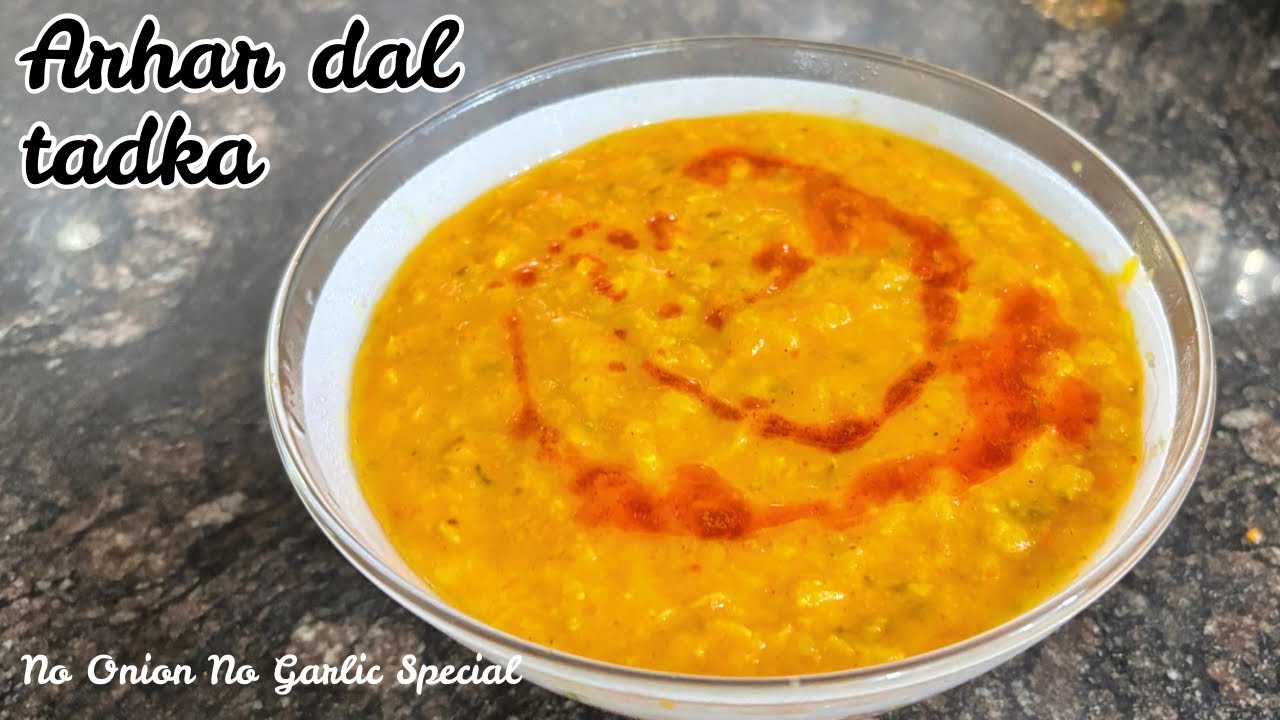 Simple Satvik Arhar Dal Recipe | No Onion No Garlic Comfort Dal for Daily Healthy Meals Home Style!!