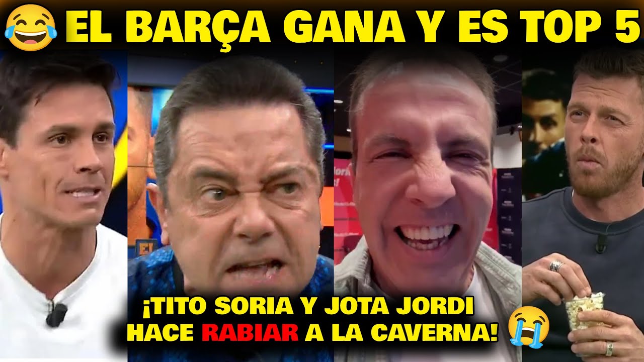 ¡REMONTADA Y LÁGRIMAS! 🔥 EL BARÇA ANIQUILA AL COPENHAGUE Y EL TÍO SORIA INCENDIA EL CHIRINGUITO