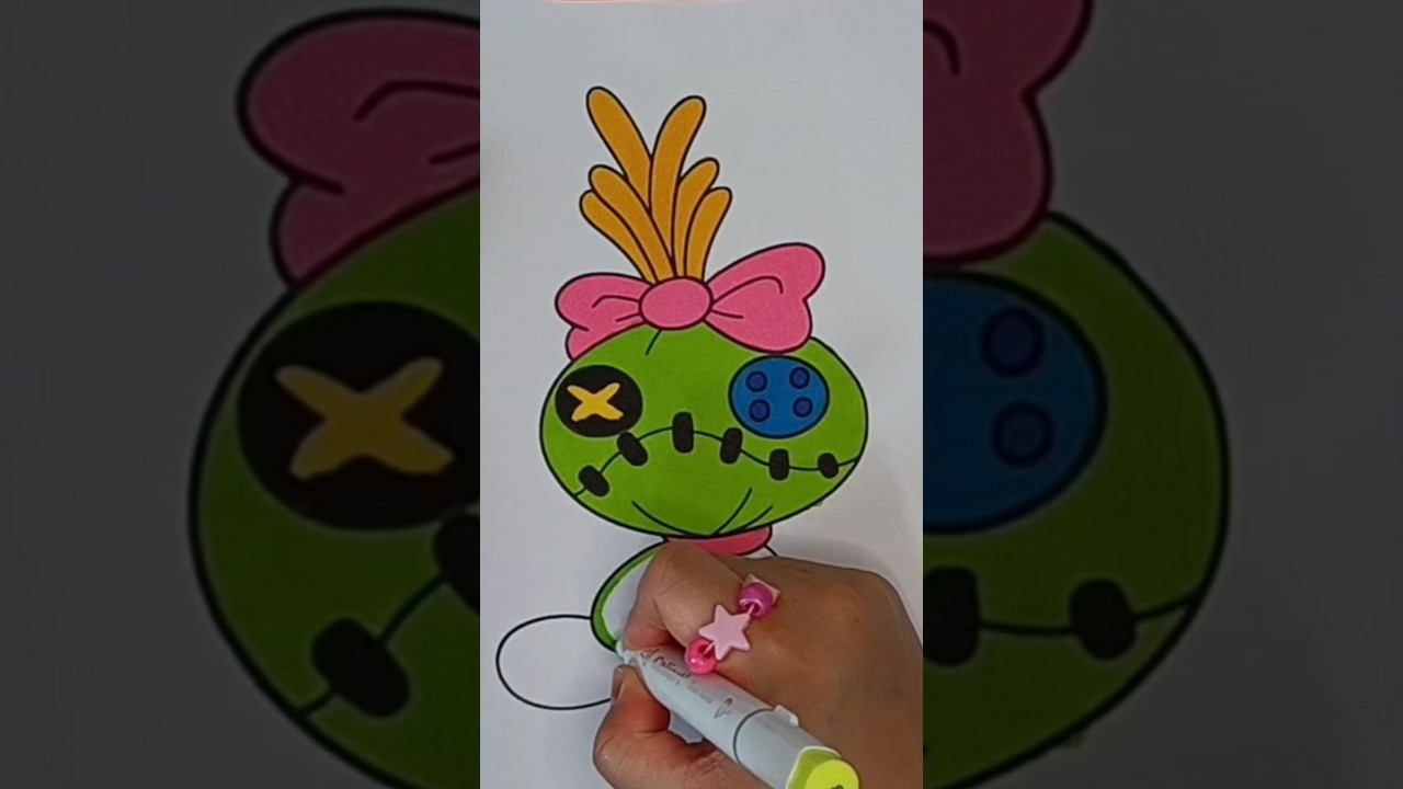 Scrump Lilo & Stitch #liloandstitch #lilo #stitch #lilostitch #disney #coloring #art