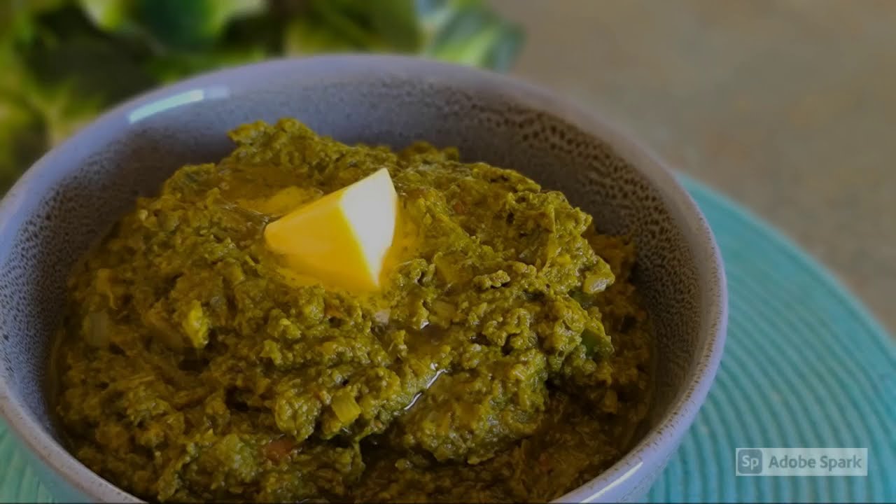 How To Make Goosefoot {Batho} & Broccoli Curry Recipe : Batho & Broccoli sabgi