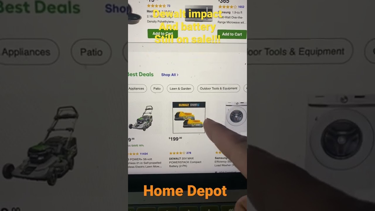 2 batteries for $200 or Impact driver and battery for $150