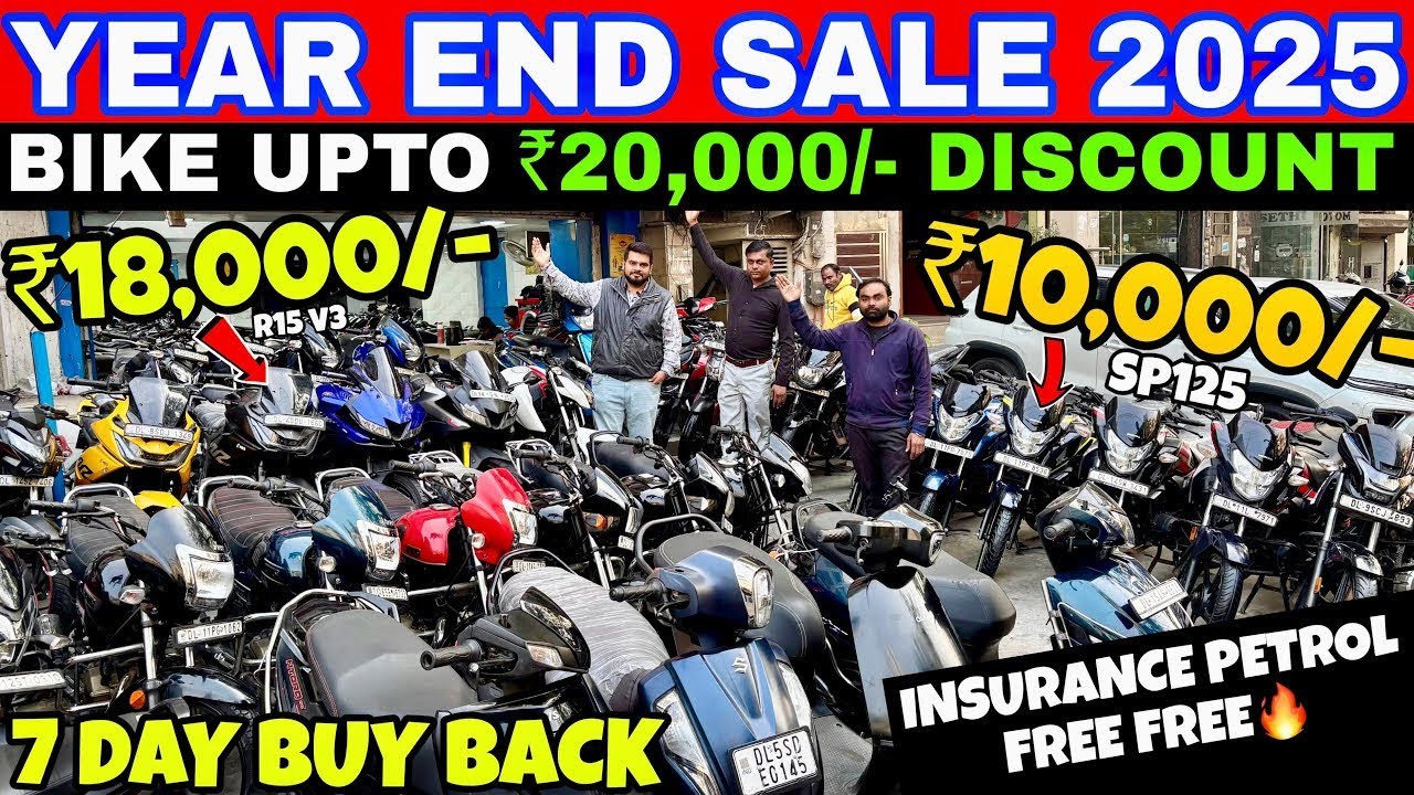 Second hand bike Delhi | Used Bike In Delhi | Splendor,bullet,Duke,KTM,R15 | Delhi Used Bike Bazar 🔥