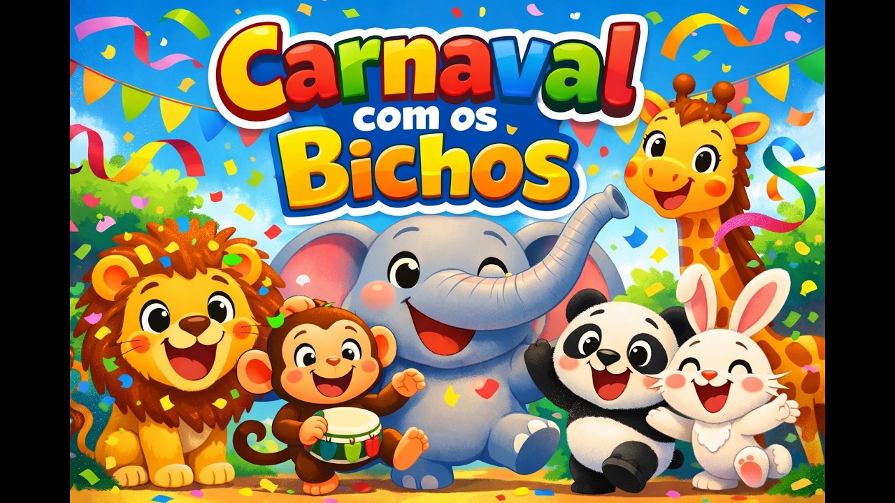 🎉🐾 Carnaval com os Bichos🐾🎉