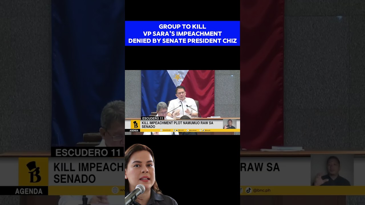 Group to kill VP Sara's impeachment denied by Senate President Chiz
