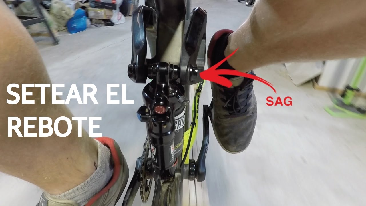 Ajustar el Rebote del Shock y la Horquilla en tu Bicicleta Doble Suspensión!