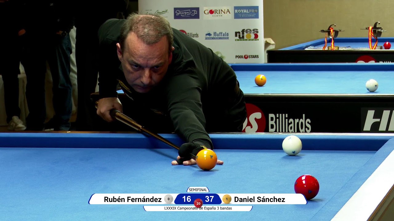 SEMIFINAL LXXXIX CAMPEONATO DE ESPAÑA DE BILLAR A TRES BANDAS -ASTORGA.