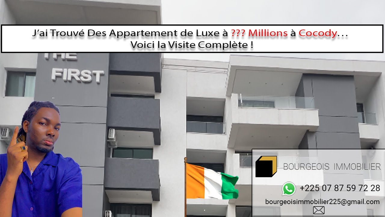 Cocody : Visite d&rsquo;un Immeuble R+5 avec Appartements Haut Standing &agrave; Vendre !
