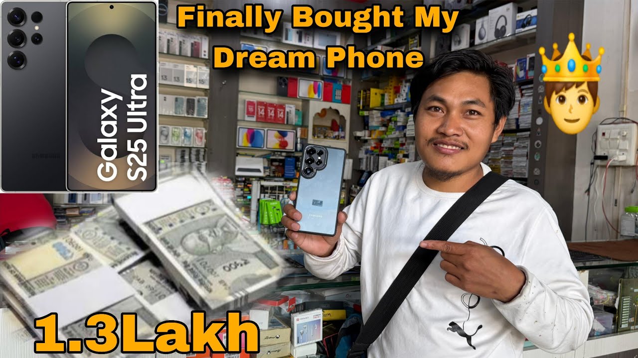 Finally Bought 1.3 lakh S25 Ultra Phone | Happy moment in my life 🥰 My Dream phone S25 Ultra in hand
