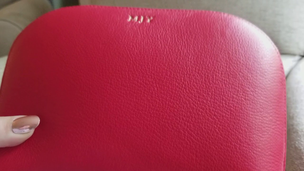 Leatherology Large Clamshell Makeup Case Unboxing