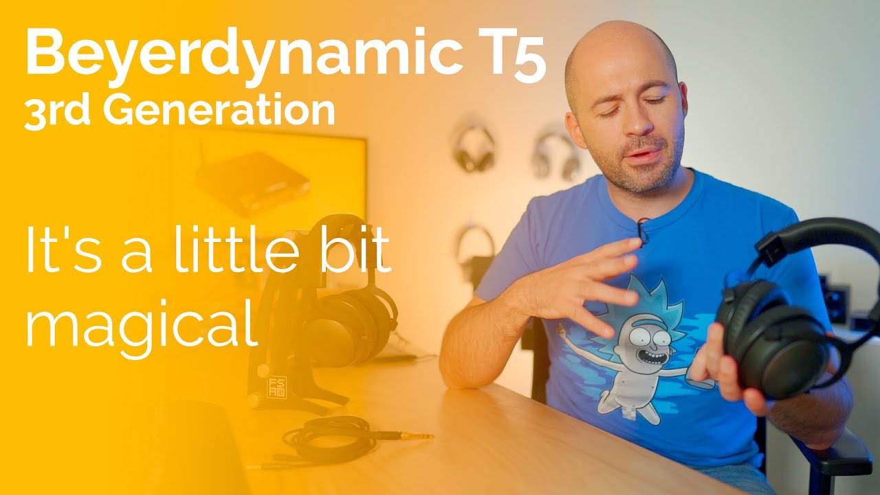 Обзор наушников Beyerdynamic T5 3-го поколения — немного волшебства