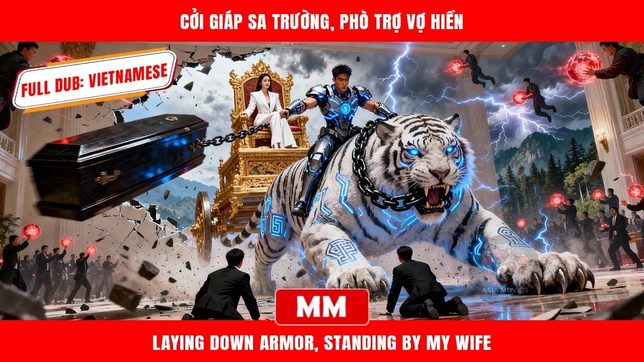 Cởi Giáp Sa Trường, Phò Trợ Vợ Hiền | Siêu Phẩm Tổng Tài Hành Động | Phim Châu Á