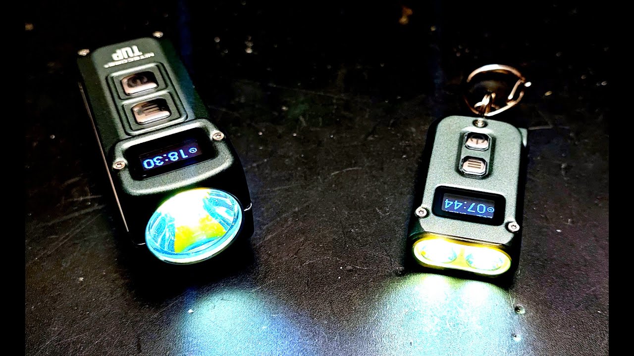 Mini Lanterne🔦Nitecore TINI2 vs 🔦Nitecore TUP cele mai tari cadouri pentru pasionati🔥
