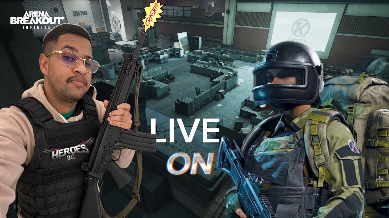 ARENA BREAKOUT  JOGO DE SOBREVIVENCIA  VEM PRA LIVE