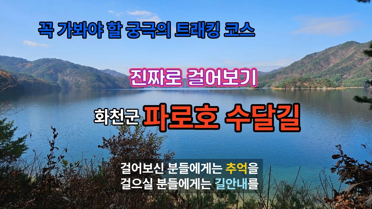 강원의길-화천 파로호 수달길