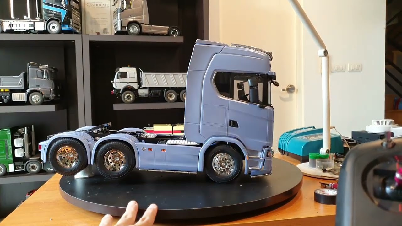 1/14 RC Truck Scania770s with CS RC16 and FSi6s