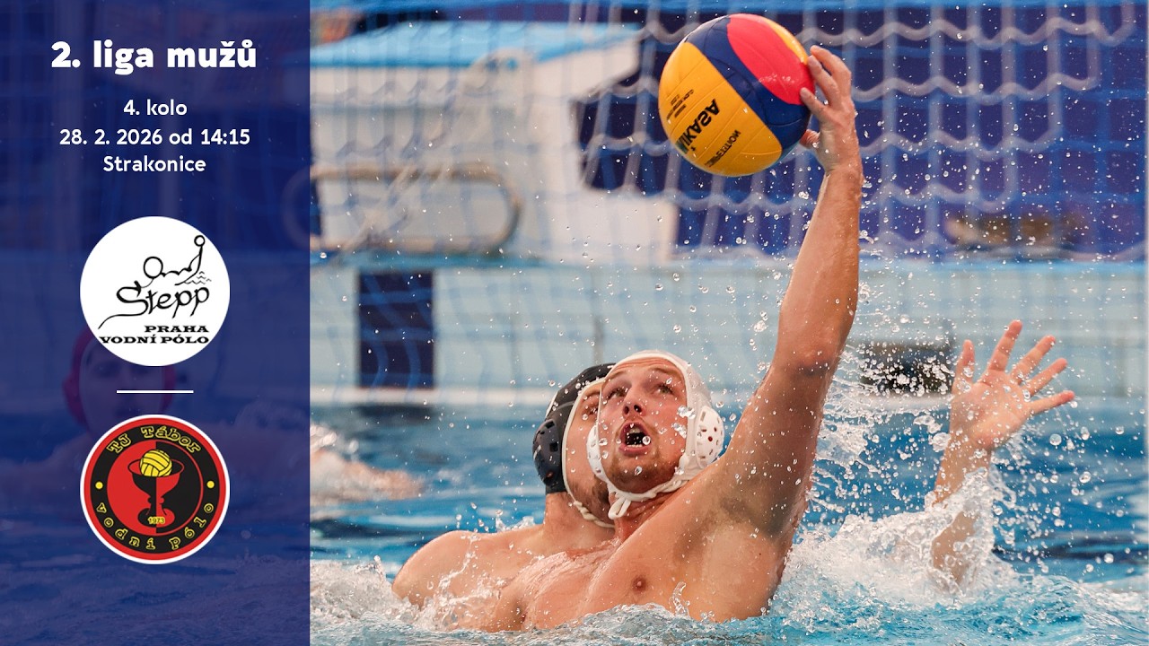 II. liga mužů | 4. kolo | 33- UKVP Stepp Praha vs. TJ Tábor