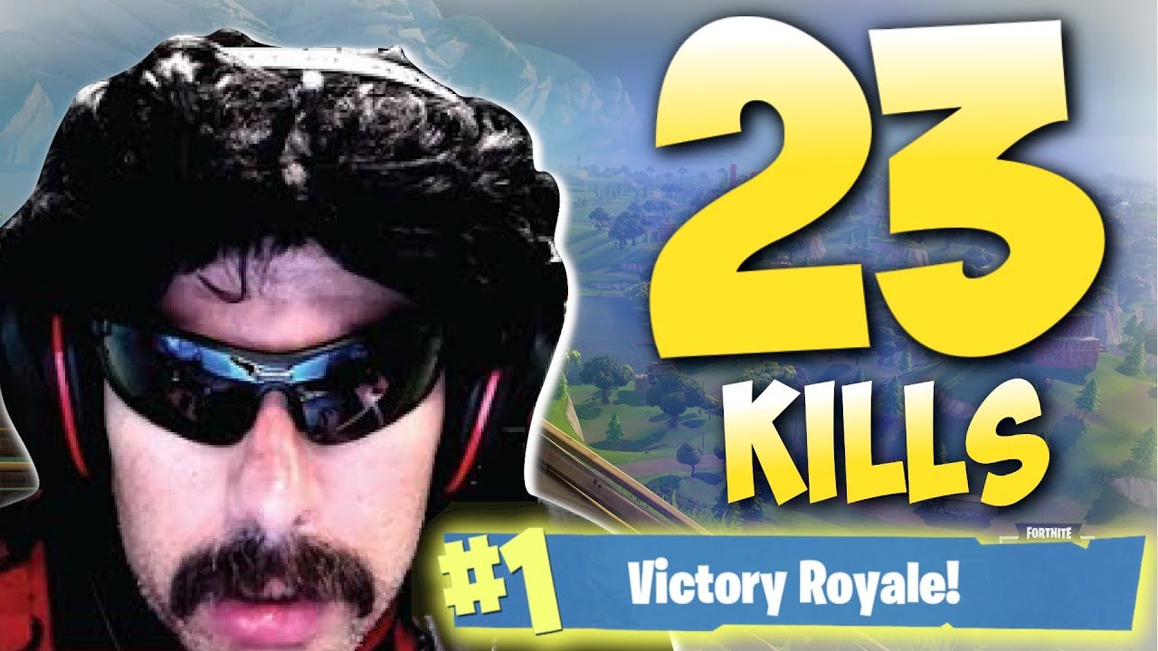 DrDisRespect's 23-Kill Duo Game with Kraftyyz on Fortnite (7/11/18) (1080p60)