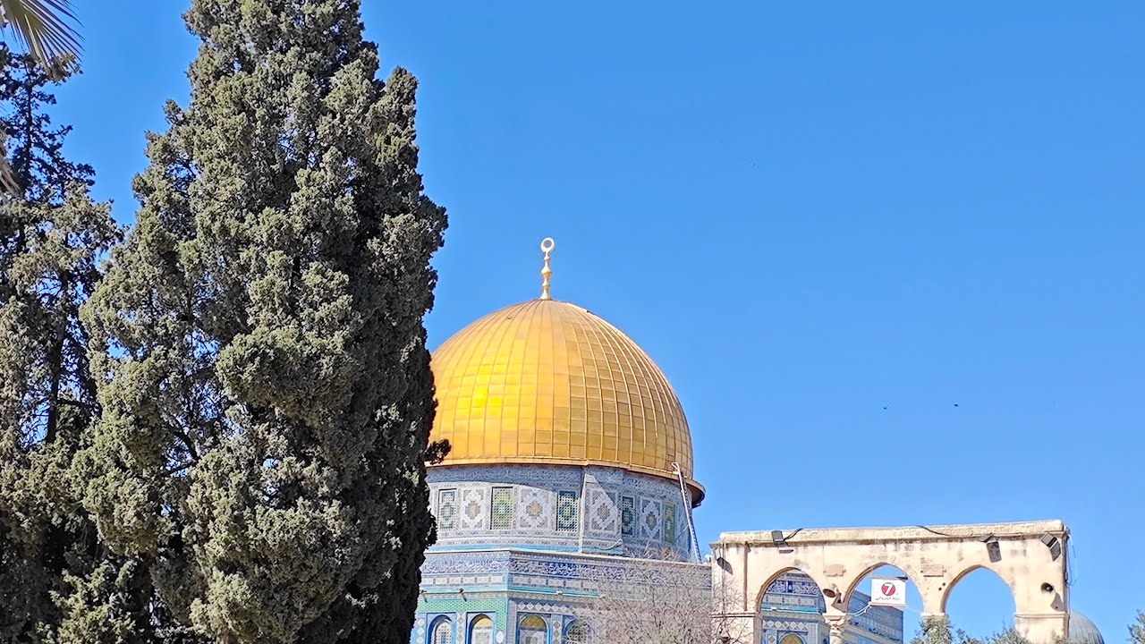22.2.2026 صلاة الظهر من المسجد الأقصى المبارك Noon prayer from the blessed Al-Aqsa Mosque