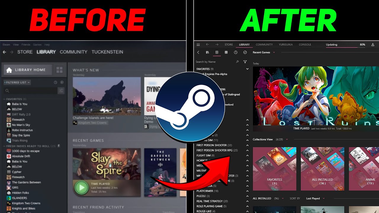 Make Steam Look INSANE in 2025 (No Mods, No Risk)