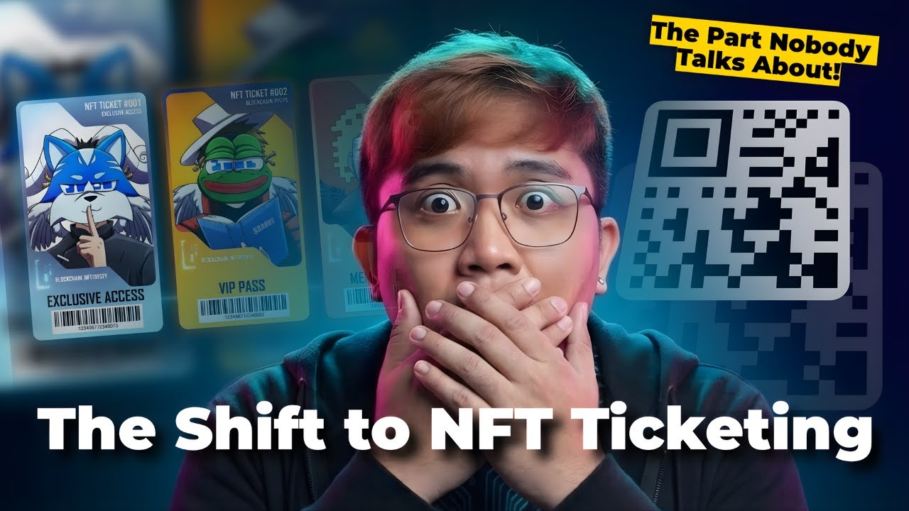 NFT Tickets Will Replace QR Codes &mdash; Here&rsquo;s the Part Nobody Talks About!