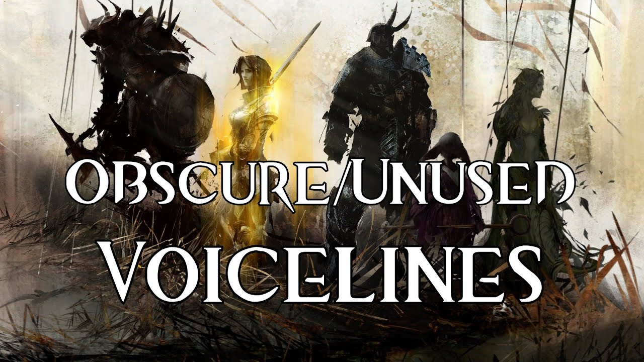 Guild Wars 2: Obscure/Unused Voicelines