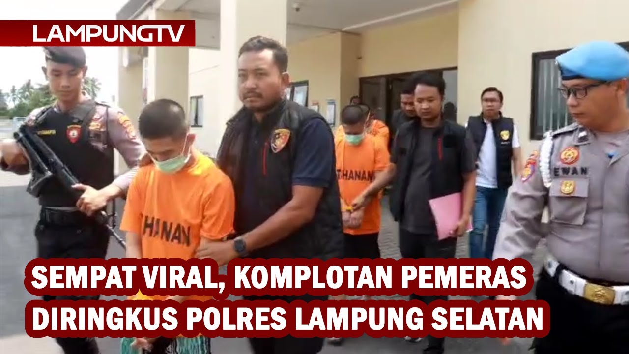 Komplotan Pemeras Penyeberang di Bakauheni Diringkus