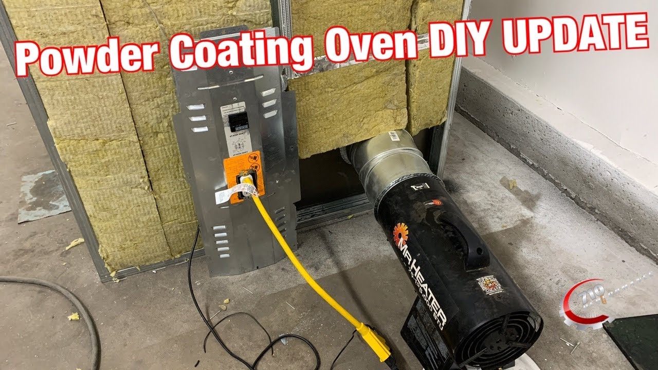 How to Build a Large Powder Coating Oven DIY UPDATE