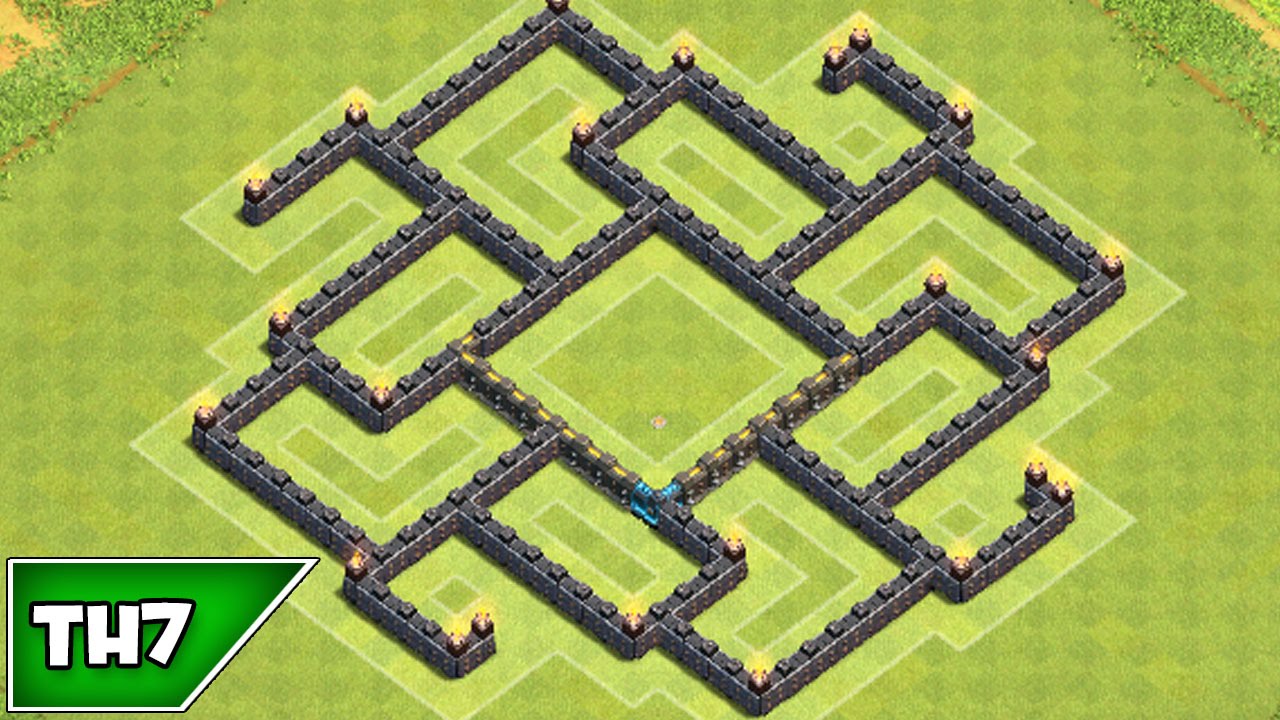 Clash of Clans | BEST TOWNHALL 7 ANTI-AIR FARMING BASE!