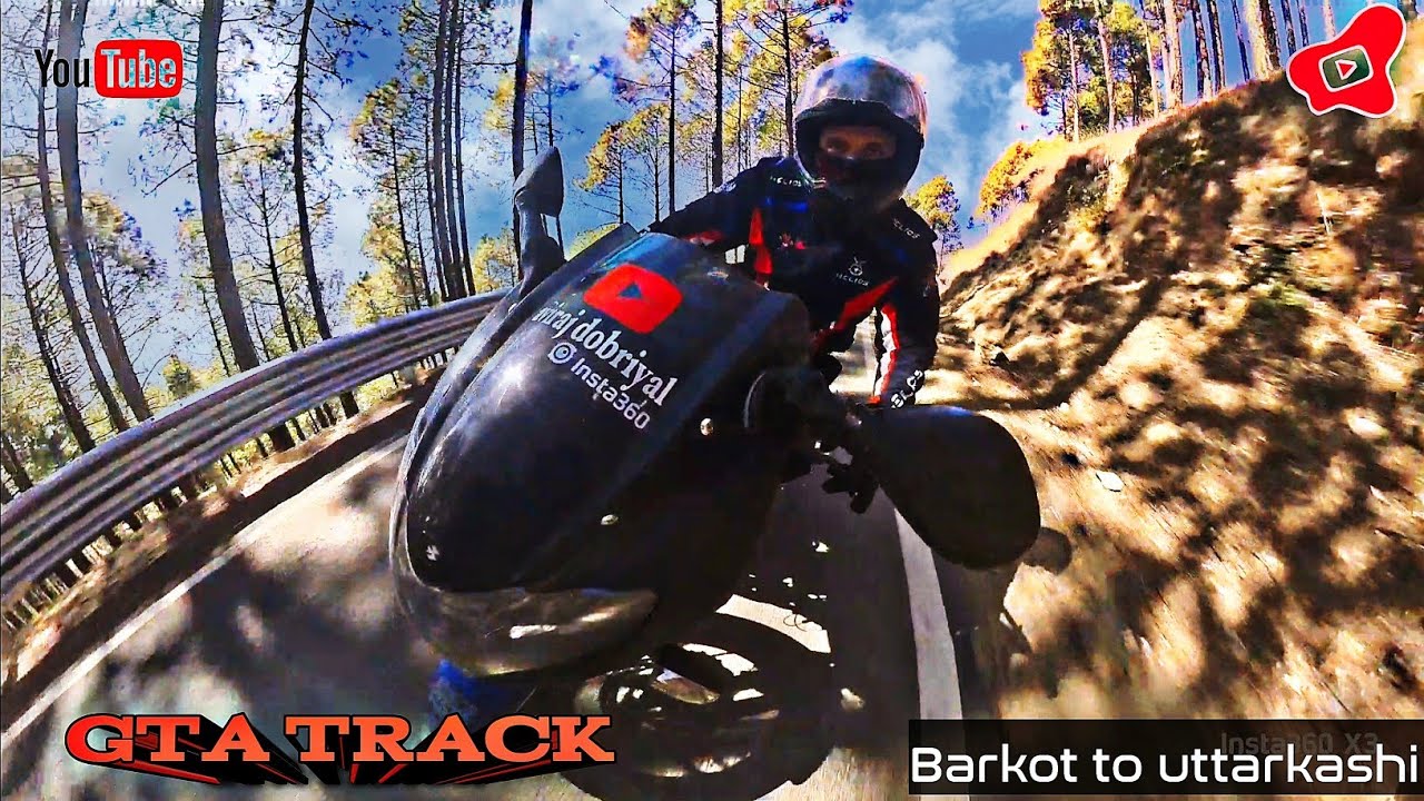 Barkot To Uttarkashi Solo Ride || #barkot #uttarkashi @avirajdobriyal