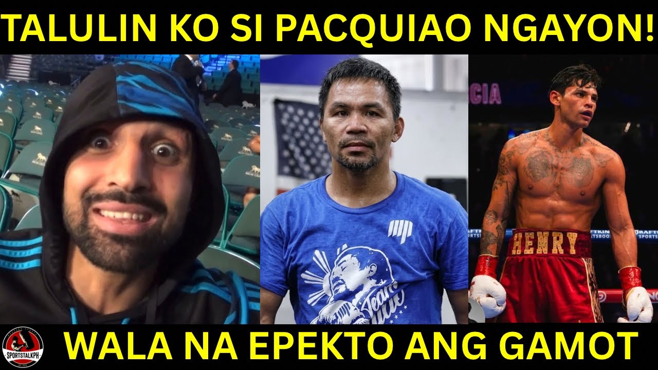 Malignaggi: TALUNIN ko si Pacquiao ngayon, wala na epekto gamot niya | Haney TULOG si Garcia sakin