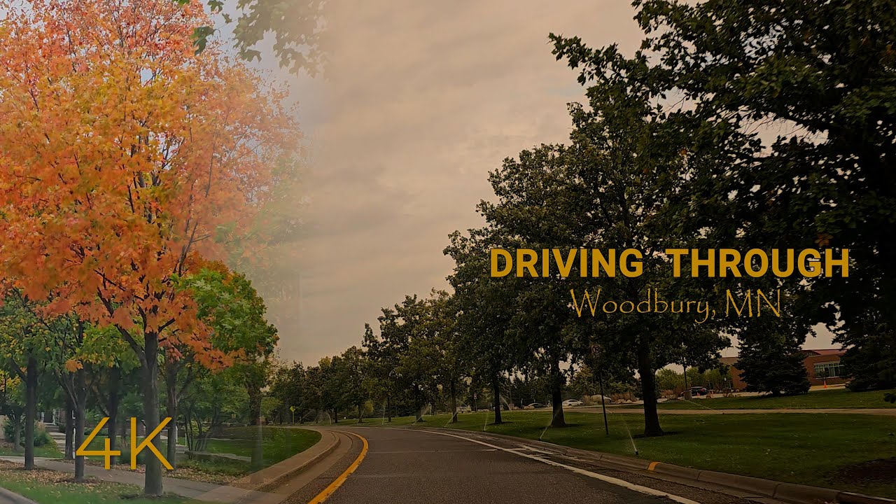 4K | Driving Woodbury Neighborhood - Minnesota, USA 🇺🇸