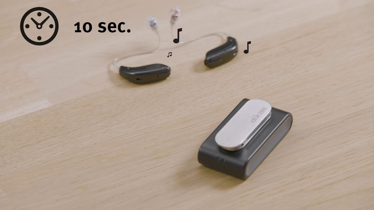 How to pair Oticon Opn hearing aids to ConnectClip