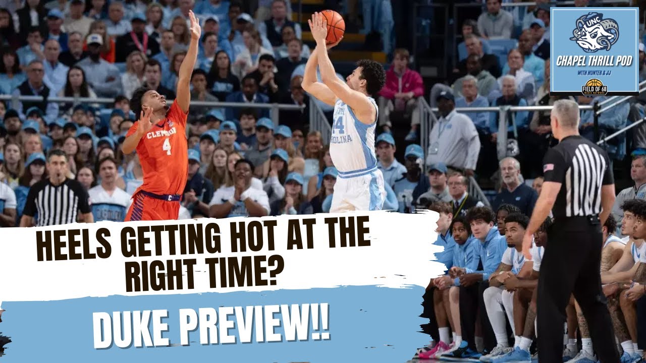 Twitter Personality Neil Pierre-Louis joins to discuss Heels 4-game win streak! | CHAPEL THRILL POD