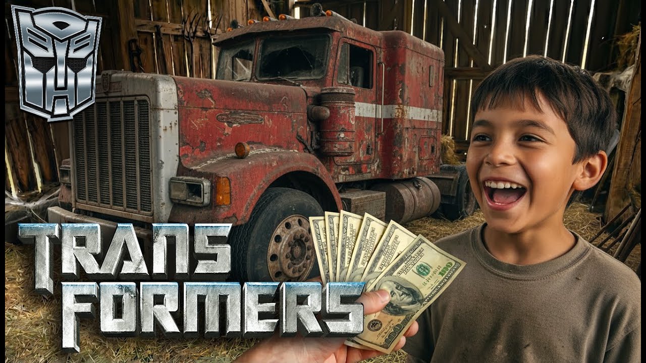 REAL all rusted Optimus Prime Semi-truck sold to me by yuang boy for $800. FULL RESTORATION