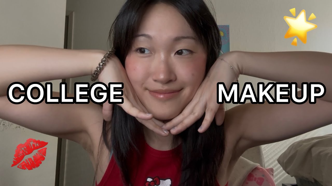 Как я делаю макияж в колледже 🤓