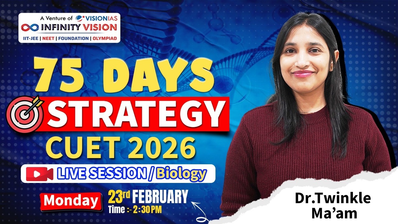 How to Prepare for CUET 2026 Biology in 75 Days? | Complete Roadmap, Study Plan & Exam Strategy