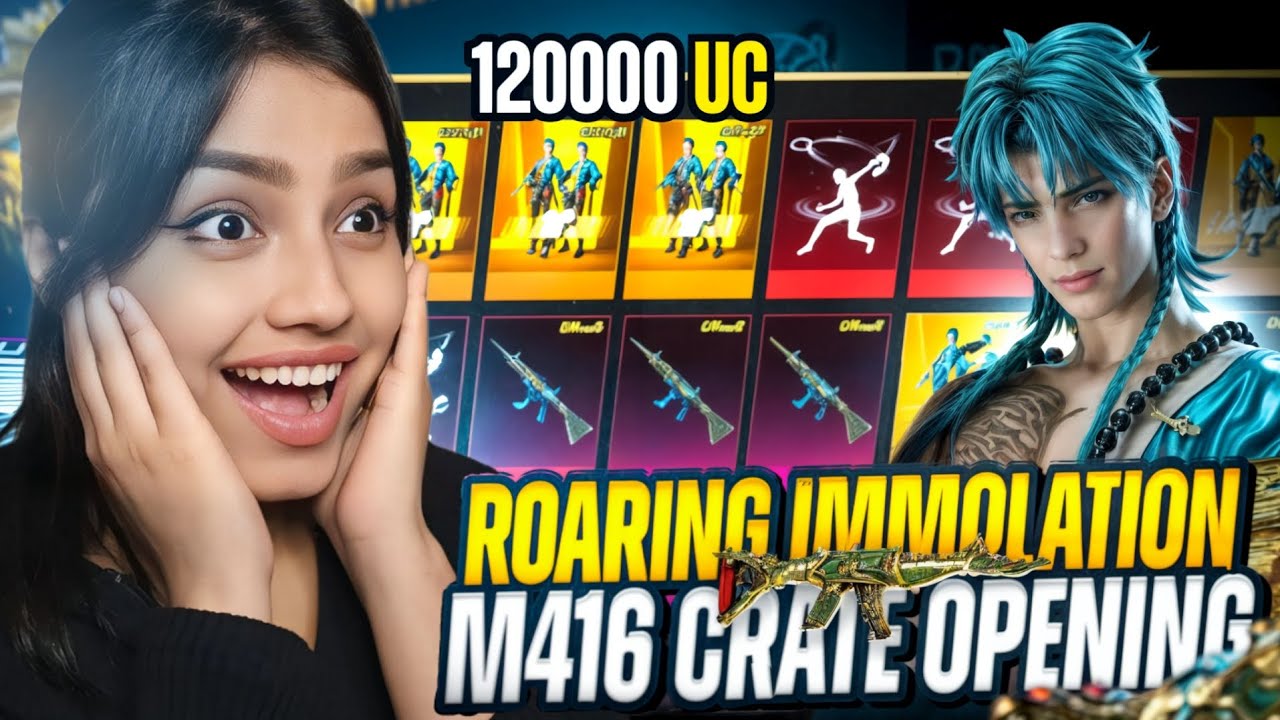 😭WORST 12000 UC UNTAMED CELESTIAL M416 CRATE OPENING