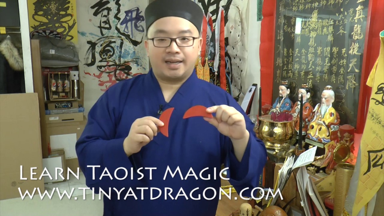 Taoist Divination Cups (Jiaobei, Moon Blocks) - Decoding
