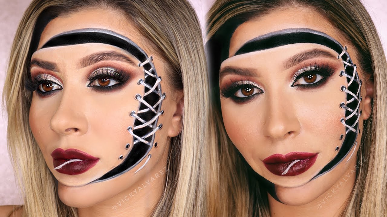 Maquillaje para Halloween  Mascara glam | Vicky Alvarez