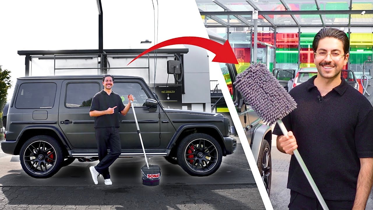WASCHMOPP vs. HANDWÄSCHE? XXL AUTO in der SB-Box!