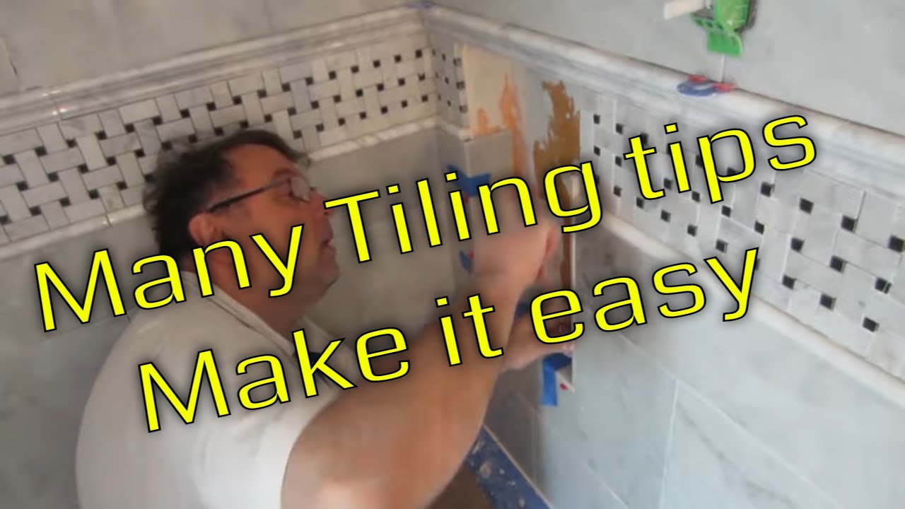 Many tile tips to make your tile installation easier.
