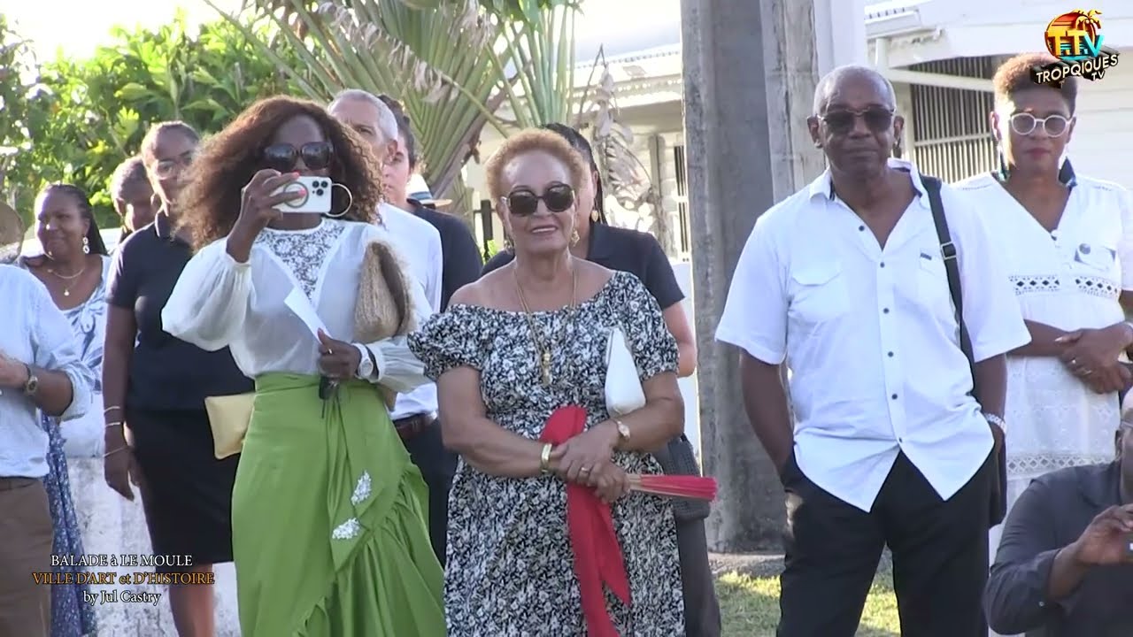 Balade à Le Moule..labelisée 'ville d'art et histoire...