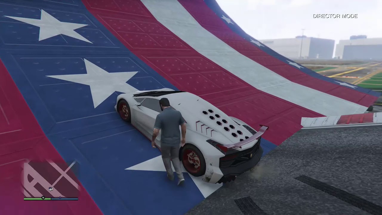 How to place ramps GTA V director mode