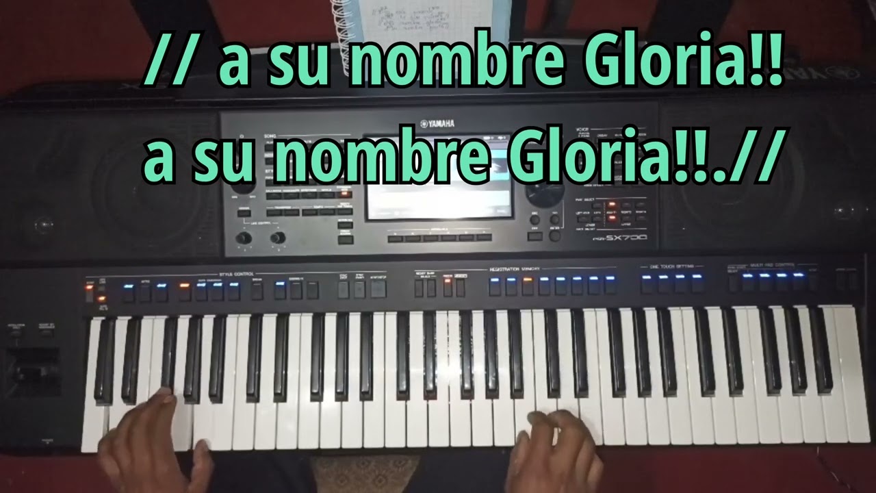 A SU NOMBRE GLORIA!!
