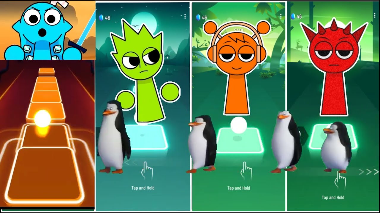 Sprunki Tiles Hop Remix 🎶 | Trending Tiles Hop Music Game 2025.