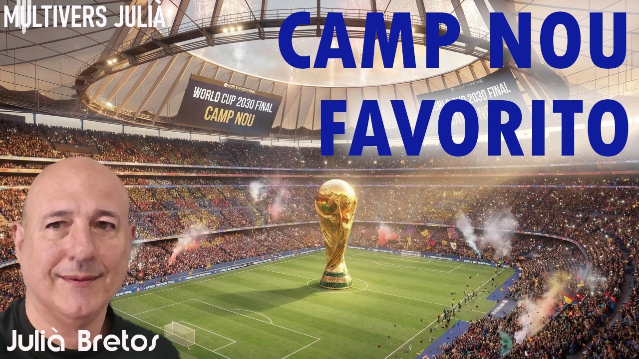 Camp Nou, favorito para la final del Mundial 2030