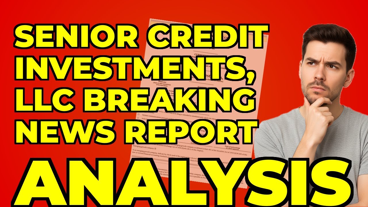My Takeaway on Senior Credit Investments' Cash Distribution
